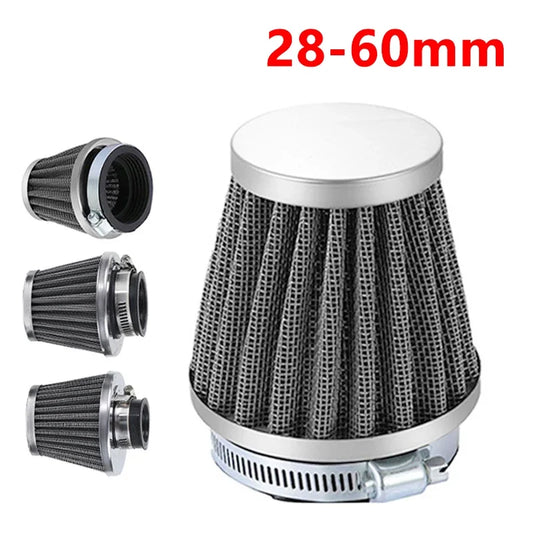 28-60mm Air Filter Motorcycle Mushroom Head Filters High Flow Air