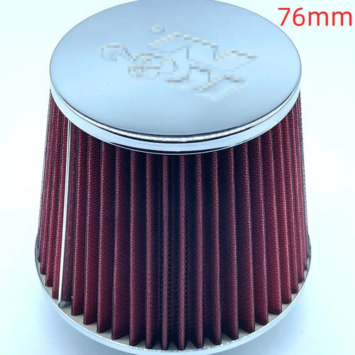 2.5 3 3.5 4 Inch Car Intake Air Filter for K＆N 14084-2 Universal High