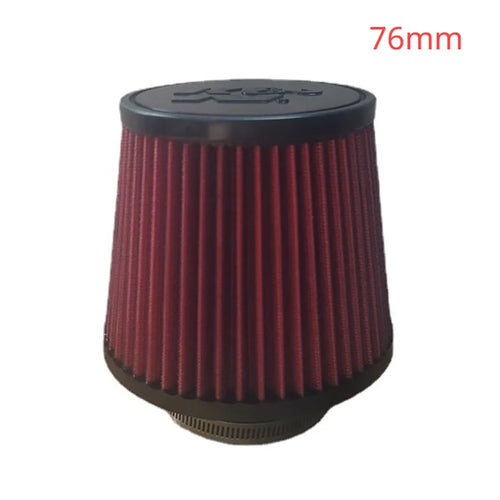 2.5 3 3.5 4 Inch Car Intake Air Filter for K＆N 14084-2 Universal High